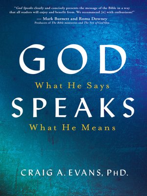cover image of God Speaks